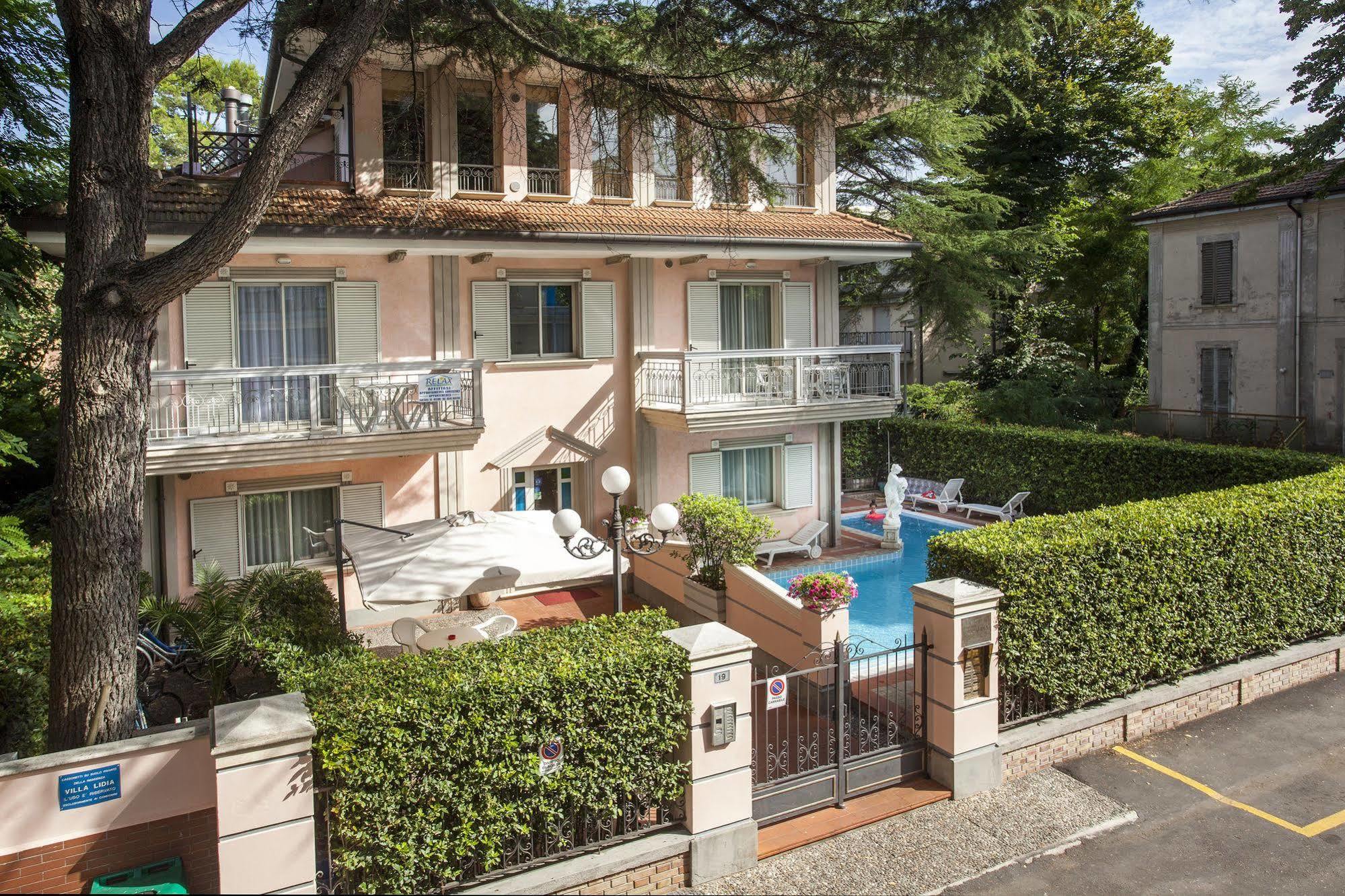 Residenza Villa Lidia ริชชิโอเน ภายนอก รูปภาพ